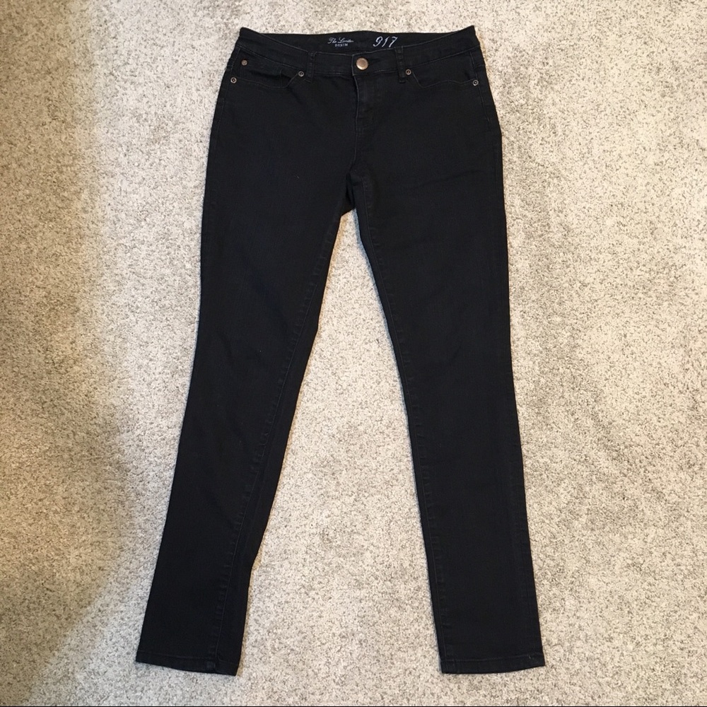 The Limited skinny jeans, black, 8, 31.5” inseam